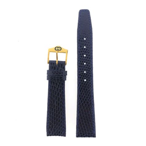 gucci watch band blue 17mm